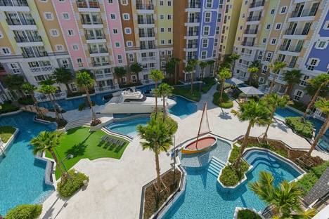 2-комнатная квартира в Паттайе, Паттайя, Cote D’Azur Condominium