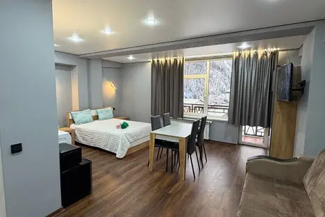 1-комнатная квартира в Домбае, Альпийский пер., 6