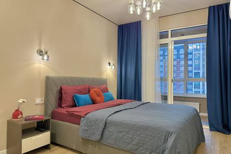 Однокомнатная квартира в аренду посуточно в Тюмени по адресу ул. Пожарных и Спасателей, 1к1