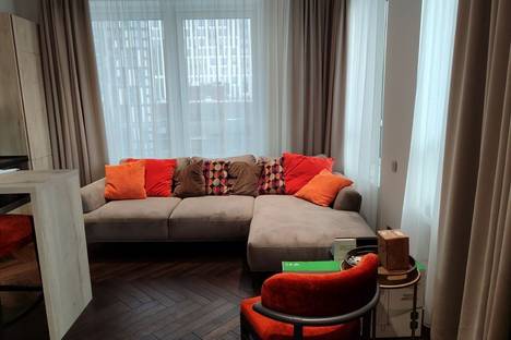 Двухкомнатная квартира в аренду посуточно в Москве по адресу Шмитовский пр-д 39к3