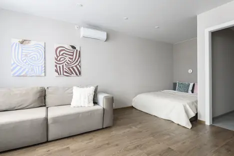 1-комнатная квартира в Казани, ул. Братьев Батталовых, 20Ак2