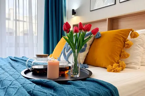 1-комнатная квартира в Агое, гостиничный комплекс Радуга, 10И