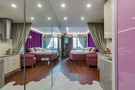 Однокомнатная квартира в аренду посуточно в Санкт-Петербурге по адресу Коломяжский пр-кт, 15к1