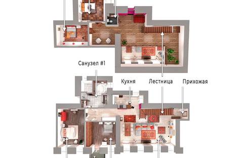 5-комнатная квартира в Санкт-Петербурге, наб. канала Грибоедова, 71