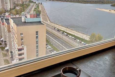 1-комнатная квартира в Нижнем Новгороде, Волжская наб., 19, м. Стрелка