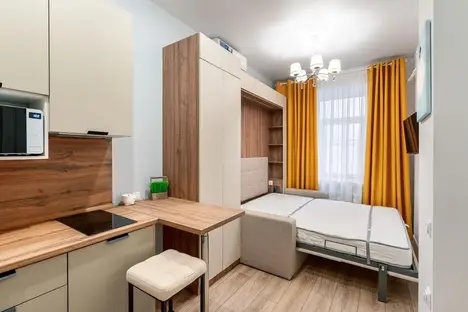 1-комнатная квартира в Москве, ул. Красина, 7с1, м. Маяковская