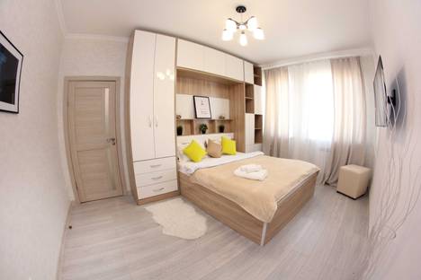 Двухкомнатная квартира в аренду посуточно в Алматы по адресу Навои 208/1