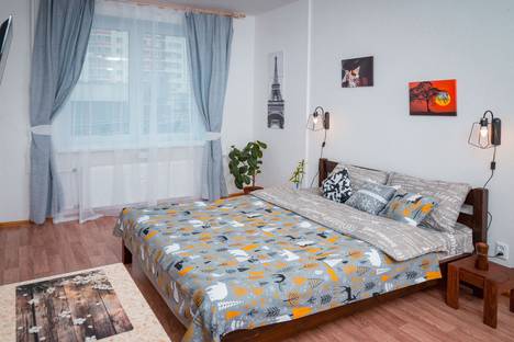 Однокомнатная квартира в аренду посуточно в Ижевске по адресу улица Холмогорова, 21А