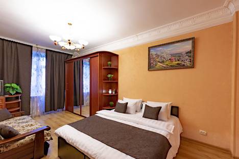 Однокомнатная квартира в аренду посуточно в Подольске по адресу Подольских Курсантов, 6