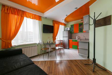 Двухкомнатная квартира в аренду посуточно в Новосибирске по адресу Вокзальная магистраль, 11, метро Площадь Гарина-Михайловского