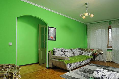 Двухкомнатная квартира в аренду посуточно в Омске по адресу Иртышская набережная, 42