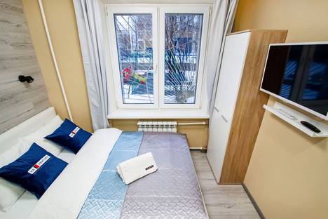 Однокомнатная квартира в аренду посуточно в Москве по адресу 2-я Черногрязская улица, 5к2