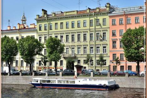Четырёхкомнатная квартира в аренду посуточно в Санкт-Петербурге по адресу набережная реки Фонтанки, 39