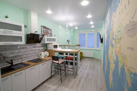 Двухкомнатная квартира в аренду посуточно в Архангельске по адресу проспект Ломоносова, 119