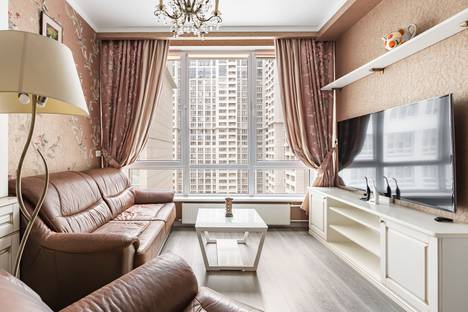 Трёхкомнатная квартира в аренду посуточно в Москве по адресу Кочновский проезд, 4к2
