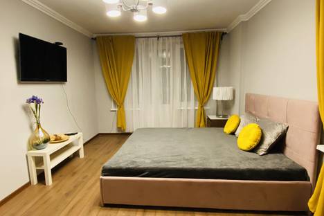 Двухкомнатная квартира в аренду посуточно в Москве по адресу Сеславинская ул., 18, метро Багратионовская